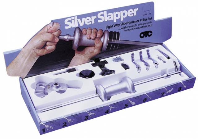 OTC-1179 Silver Slapper 8-Way Slide Hammer Set