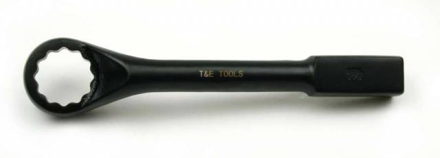 T&E Tools 3334-54 Heavy Duty 1 11/16 Inch Offset Striking Wrench 12 Point