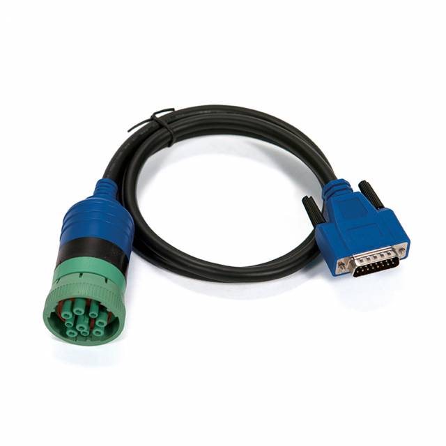 Nexiq 402001 9-Pin Deutsch adapter (1 Meter) W/ Thumbscrew Connection