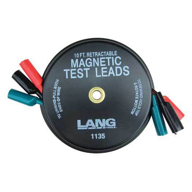ATCL-1135 10Ft 3 lead Magnetic Retractable Test Leads
