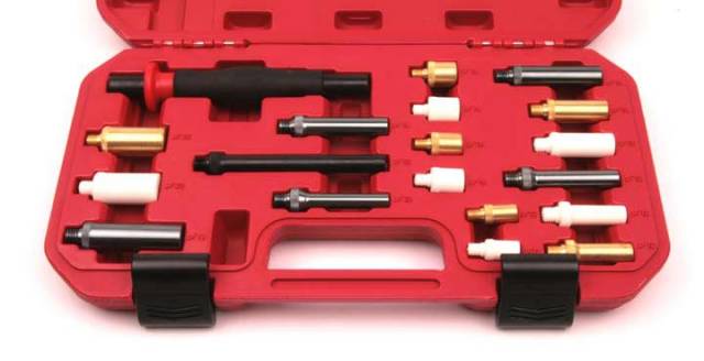 T & E Tools 8927 19 Piece Brass, Polyamide & Aluminum Drift Punch Set