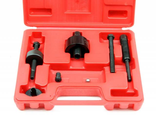 T & E Tools J7830 Power Steering Pump Pulley Kit- Includes disconnect tool